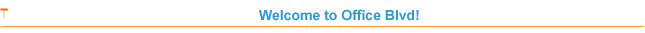 Banner for office boulevard